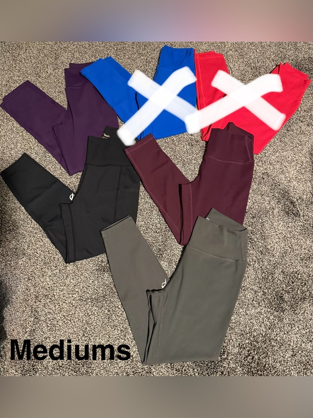 NEW P'tula leggings bundle, older styles, medium